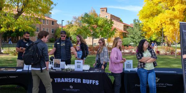 Transfer Buffs information table and students